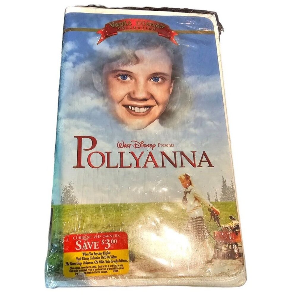 Pollyanna Walt Disney Classic VHS NEW Vault Collection Hayley Mills SEE DESCRIPT